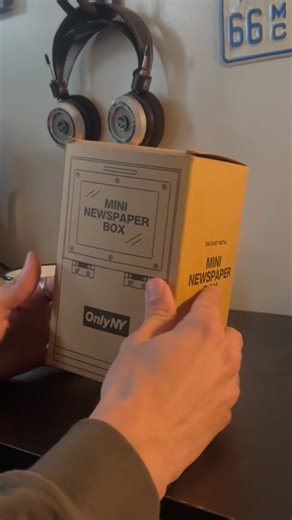 15K views · 11 comments | A classic NYC icon, reimagined for your desk. From stickers, magnets, or your own marker designs, here’s how to set up your Mini Newspaper Box at home. Perfect for gifting this season to artists, collectors, and anyone who loves New York history. | Only NY | Facebook