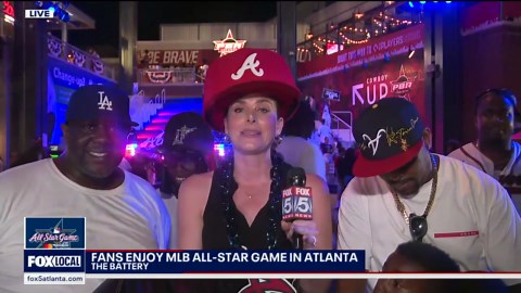 Fans pack Truist Park for MLB All-Star Game