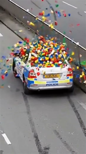 G wagon AMG police chase, insane move, flips over and lands perfectly!