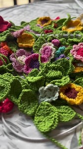 Crochet Floral Curtain Pattern Hanging Flower Garland Window and Wall DIY Decorations Easy Crocheting Tutorial Instant Digital Download - Etsy