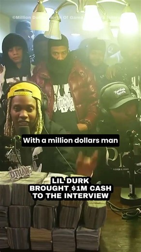 Lil Durk Brought $1M Cash To The Interview