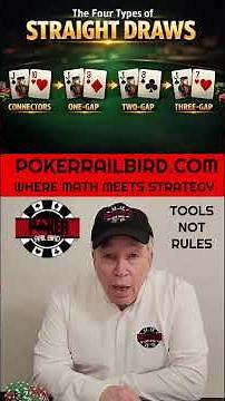 Poker Straight Draws Explained: Why Most Players Get the Math Wrong