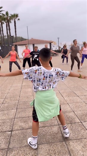When your mini's got the moves 😍 🎶: "M.I.A.M.I" by @nacho 📸: @luigi.dance and @lisbel.lisbel | Zumba Fitness