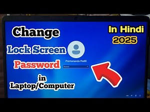 Laptop Me Password Kaise Dale 2025 | How to Set or Change Password in Laptop (Windows 10, 11)