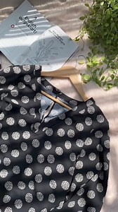 Polka Dot Tops in Black Color | GreyStones