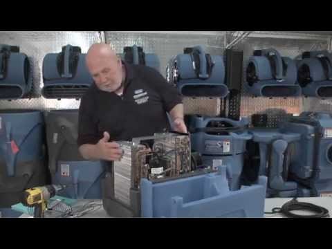 Servicing the Dri-Eaz Revolution LGR