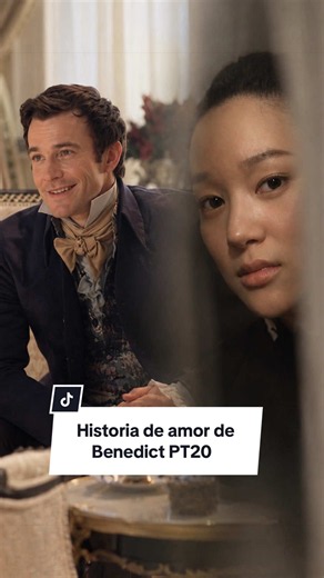El anhelo de Sofie al ver al amor de su vida 💕/ historia de amor de Benedict PT20 #benedictbridgerton #bridgerton #lukethompson #fyp #enchanted