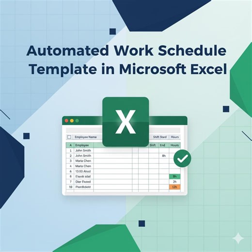 Employee Shift Schedule Excel Template | Time Tracker   Staff per Hour View - Etsy