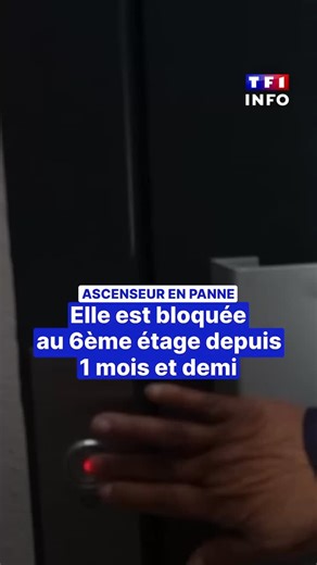 120K views · 124 reactions | Quand une panne d'ascenseur tourne au cauchemar. Marie-Josette, qui a des problèmes aux jambes, est bloquée au 6e étage de son immeuble depuis un mois et demi. Elle témoigne dans le 20H de TF1. | TF1 INFO | Facebook