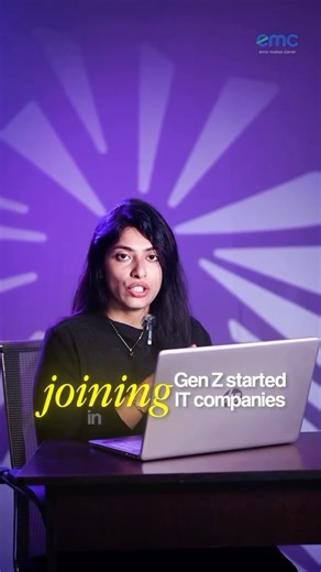 Error Makes Clever on Instagram: "Before choosing IT, understand how Gen Z changed the job system ( Gen Z IT jobs India, IT work culture change, skills vs degree IT jobs, future of IT careers India, ITjobs ) #itjobs #tech #career #errormakesclever"