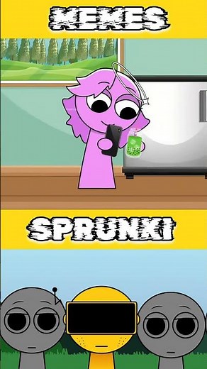Funny Sprunki memes! 😂 Cute characters, crazy moments, and pure chaos in one video! #Sprunki
