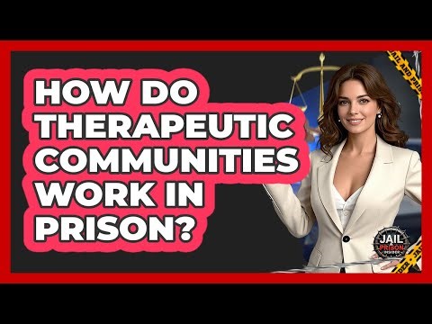 How Do Therapeutic Communities Work In Prison? - Jail & Prison Insider
