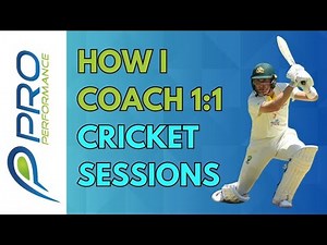 How I Coach a 1:1 Cricket Session (Simple & Effective!)