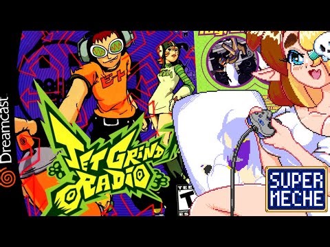 【Jet Set Radio ジェットセットラジオ】now with a working controller!「Dreamcast」
