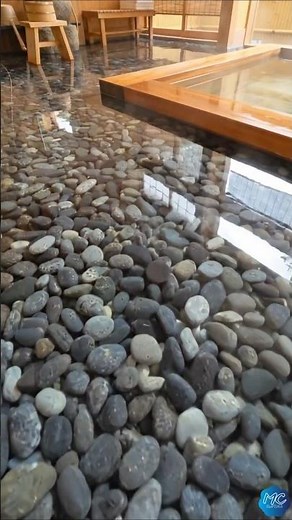 I TURNED My Bathhouse Floor into a Mirror Gloss Pebble Oasis! DIY + SATISFYING!
