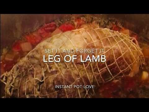 Instant Pot LEG OF LAMB!!
