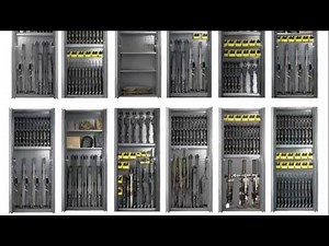 Gun Cabinets for Military-Style Weapon Storage