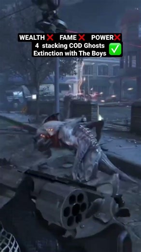 Getting a 4 stack in COD Ghosts Extinction in the BIG ‘26 is a life changing experience!🥹