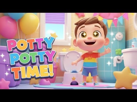 Potty Potty Time | Fun 3D Kids Song for Toilet Training | Learn with Cute Boy!