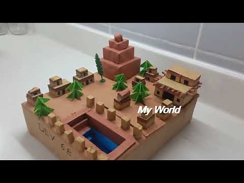 Model Of Indus Valley Civilization ( Harappan Civilization) CBSE School Project