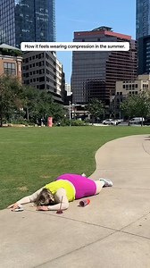 882K views · 1.7K reactions | Is wearing compression in the summer hot? The answer is YES, yes it is. It sucks, but I do it anyway because that's what's best for my body. #compression #plussize #summertime | Glitter + Lazers | Facebook