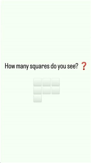 Only 1% Can Count All the Squares 😳🧠 | Brain Teaser Challenge