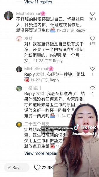 Impact of Sanitary Pads on Women's Health in China