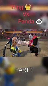King 👑 Vs Panda 🐼 Tekken 8 #ps5