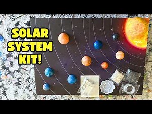 The easiest way to build a model solar system!