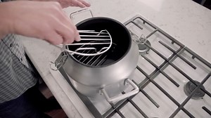 Watch Cancooker two-piece, stainless steel rack on Amazon Live