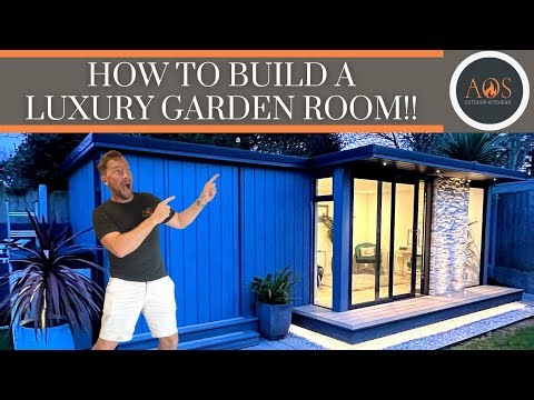 HOW TO BUILD A GARDEN ROOM | DIY GARDEN ROOM | MODERN BUILD