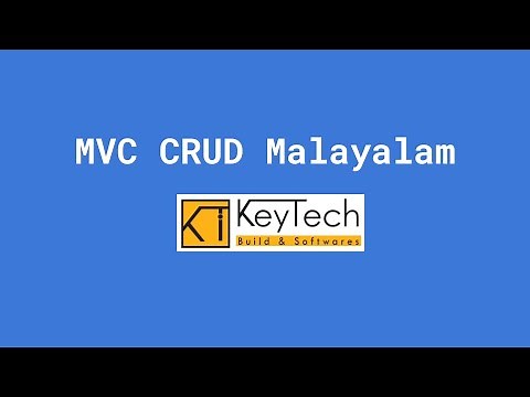 MVC CRUD Tutorial in Malayalam