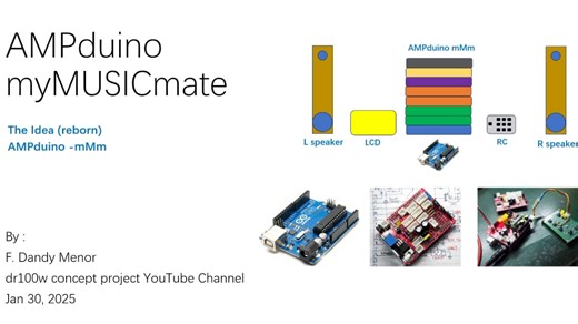 AMPduino #1 | myMUSICmate Audio Amplifier Project with Arduino Uno R3 Solution INTRODUCTION | Dr100w Concept Mymusicmate | Facebook