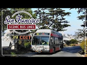 San Francisco Scenic Bus Lines - The 39-Coit line.