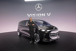L'Argus - Mercedes Vision V (2025). A bord du concept-car qui préfigure le futur Classe V de 2026