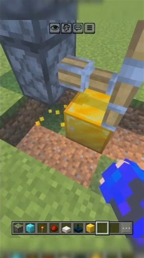 op sensor automatic door in Minecraft 😱😱 part 2#minecraft #trick #edit #viralshort