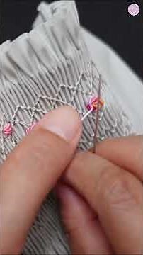 Bullion Rose Tutorial | Smocking | #erpha_ahdayani | #embroidery