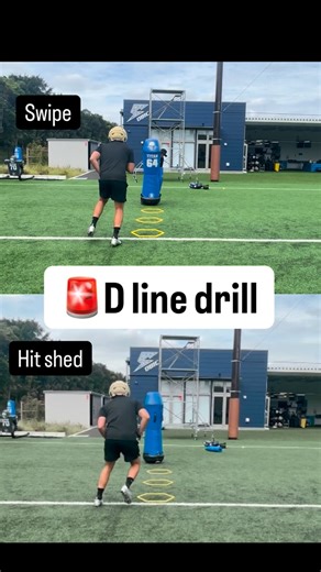 Sean Trotter on Instagram: "D-Line Drill Working on fast foot replacement and precise execution. #dline #defensiveline #dlinetraining #dlinedrills #passrush #passrushdrills #footballtraining #americanfootball #linemanstrong#athlete"