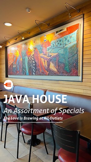 The Love is Brewing at Java House with their delectable Specials and...