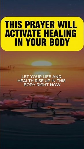 God Will Restore Your Health Today Prayer