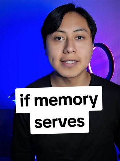 Frases en inglés: 'If memory serves' explicado