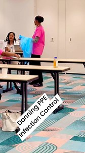 Who says NCLEX prep has to be stressful? At Fowennurses, we make learning fun, because when you enjoy it, you remember it. 😉 The exact steps for donning personal protective equipment (PPE) for NCLEX. Always start with Hand Washing. Nurse Katiana Belizaire RN 🩺 | Fowennurses NCLEX Review