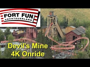 Devil's Mine Onride (4K / UHD) - FORT FUN Abenteuerland - 1. Reihe POV