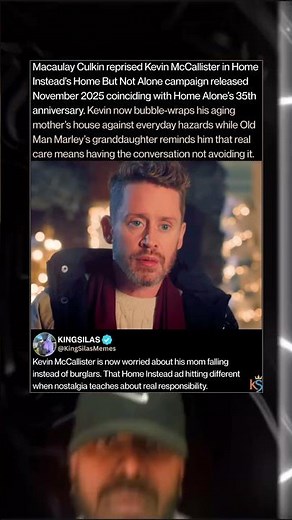 Macaulay Culkin Returns as Kevin McCallister in Home Instead Ad Campaign 35 Years Later
