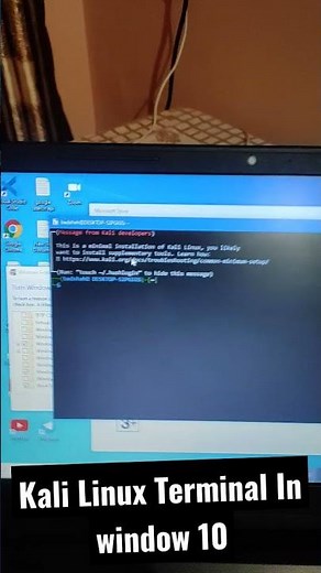 kali Linux terminal in window 10 | Window subsystem for kali linux.