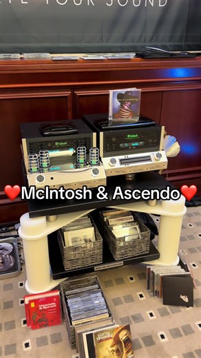 High-End McIntosh & Ascendo Audiophile Stereo System