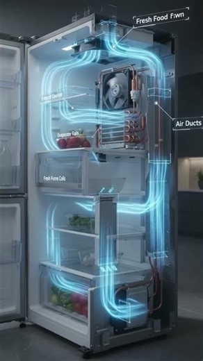 How a Refrigerator Evaporator Fan Works | The Secret to Even Cooling