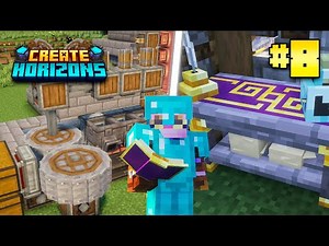 ✅ Build a TUFF FACTORY and discover MANA in Minecraft CREATE Horizons
