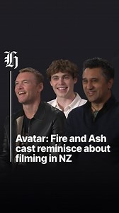 Sam Worthington, Cliff Curtis, and Jack Champion sit down with Chief Lifestyle & Entertainment reporter Jenni Mortimer to talk about the influence NZ has on Avatar: Fire and Ash. | nzherald.co.nz