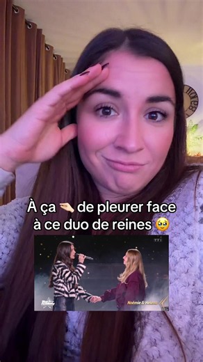 Noémie et Helena qui n’avaient jamais répété ensemble et qui nous offre l’un des plus beaux duos de la saison à mon avis @Star Academy @TF1 #staracademy #starac #helena #noemiestaracademy